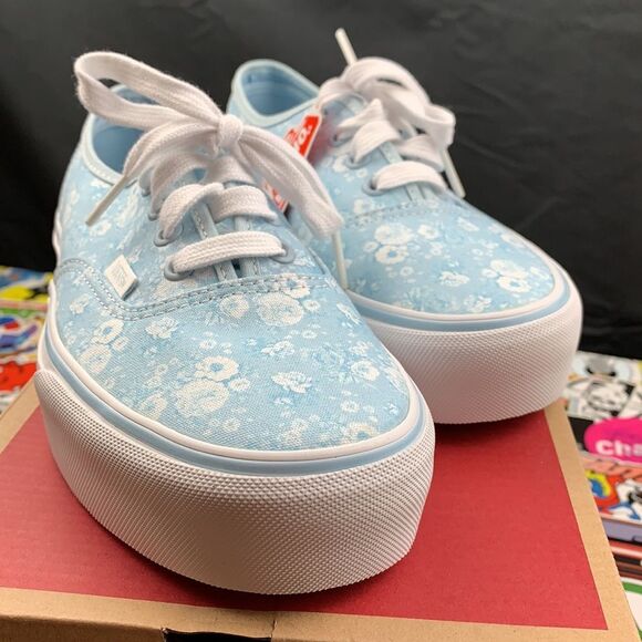 Vans Authentic Platform Tonal Floral Women’s Various Sizes - Picture 6 of 11